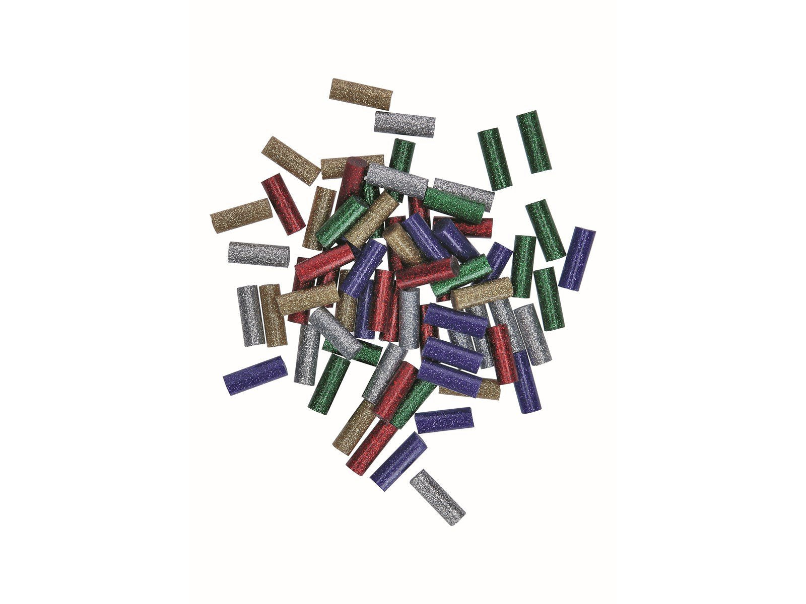 Bosch Glue Sticks, 7 x 20 mm, 70 pcs, Glittermix