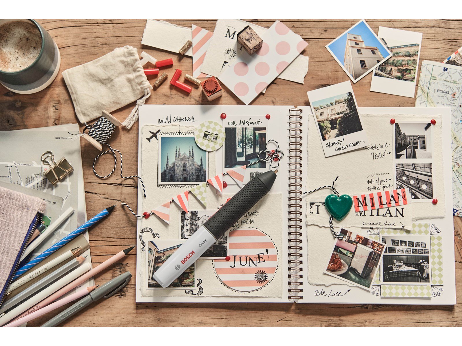 Bosch Gluey Glue Pen Smoky Grey