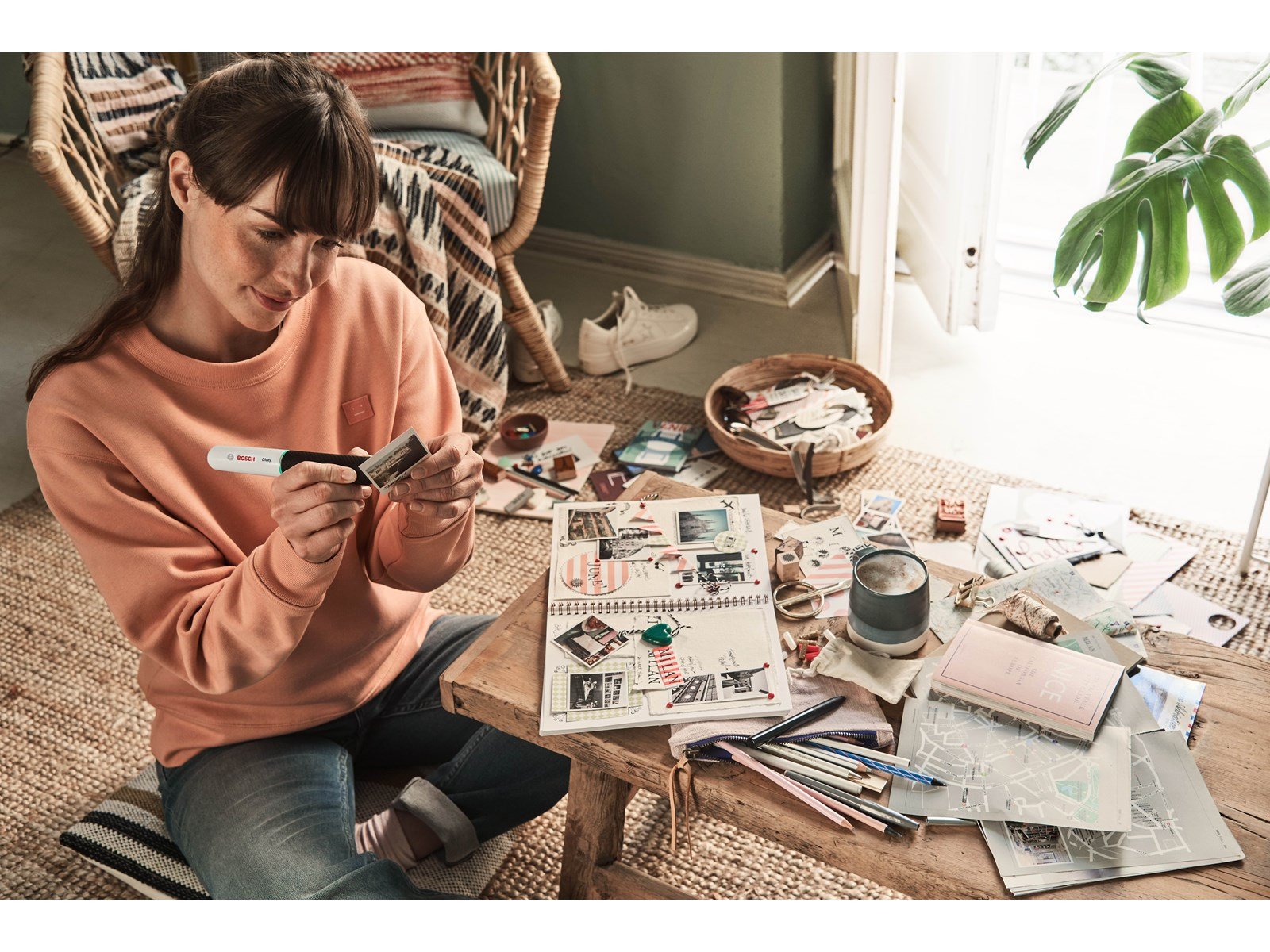 Bosch Gluey Glue Pen Lagoon blue