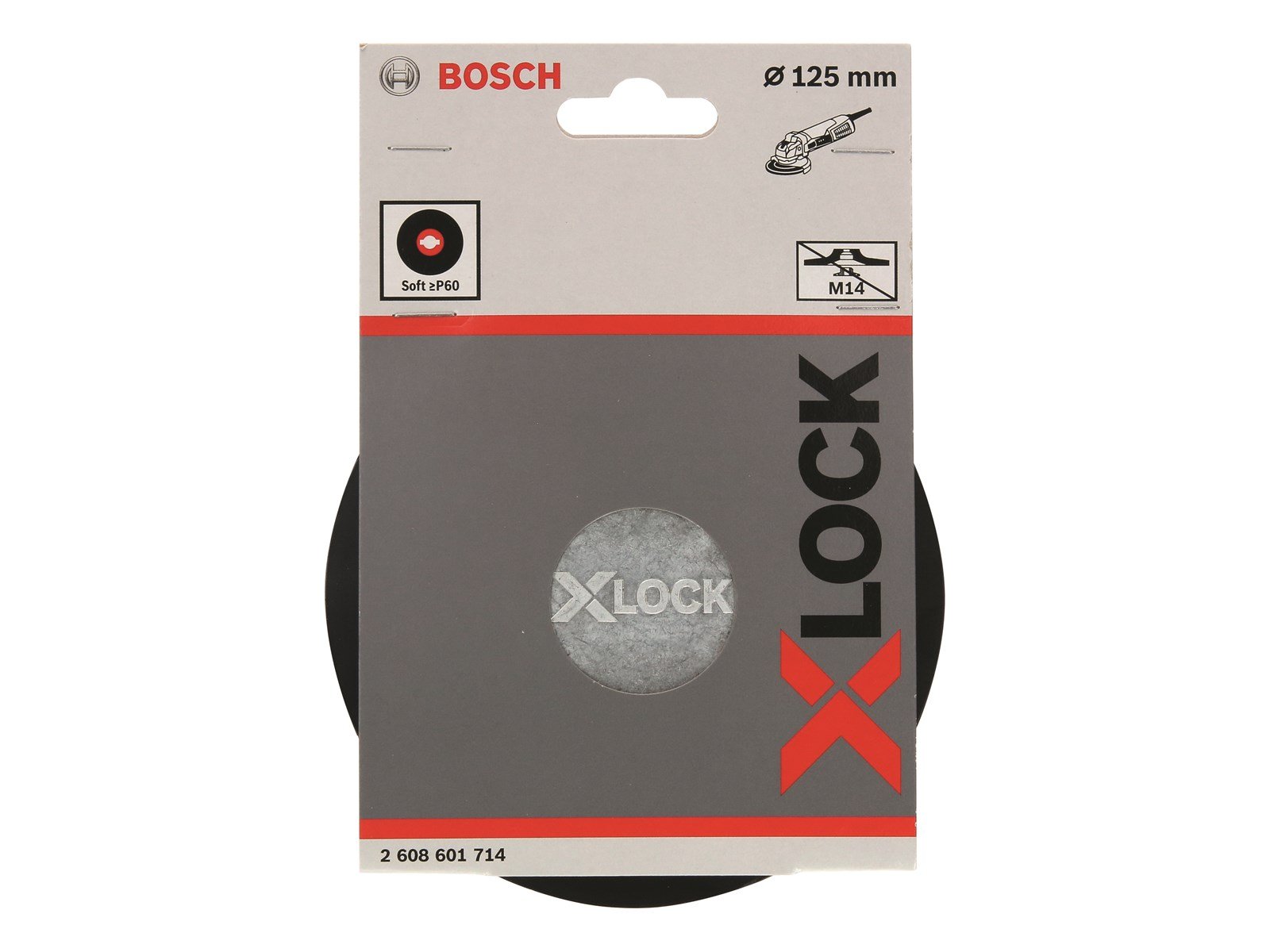 Bosch BAGSKIVE PLAST X-LOCK SOFT 125MM