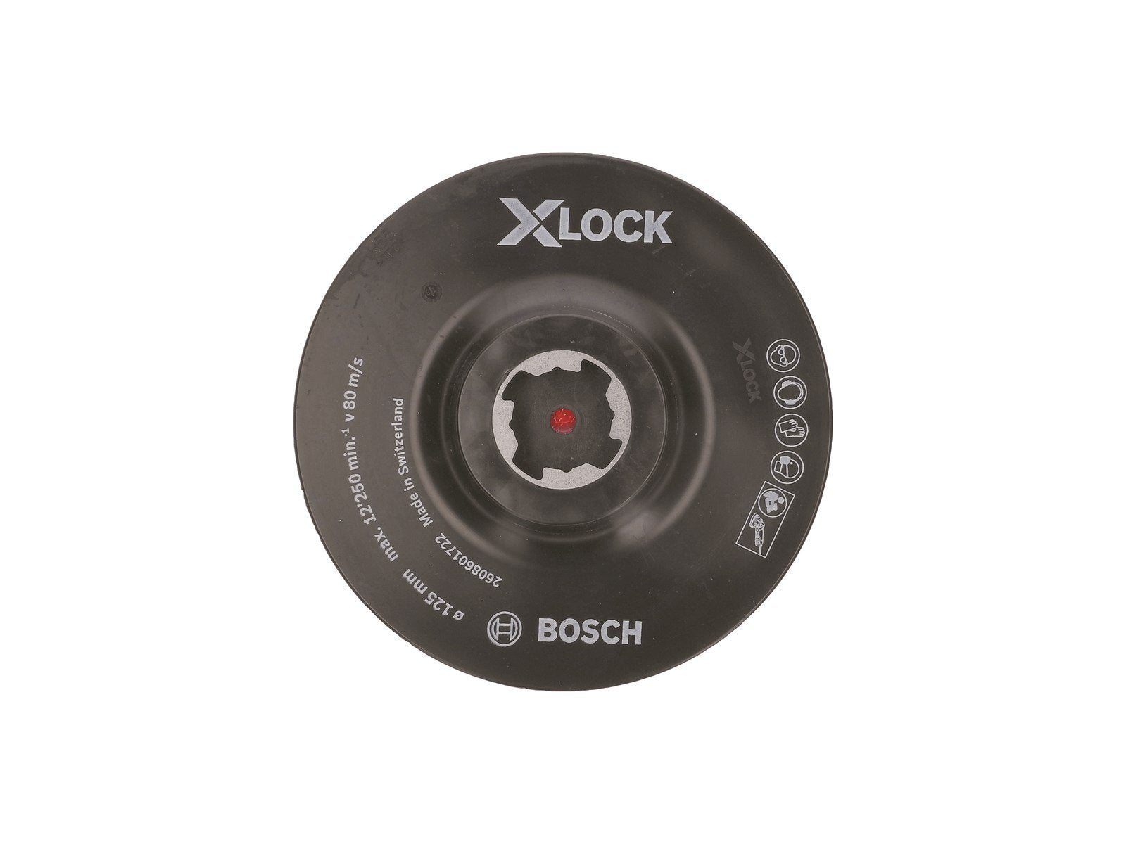 Bosch BAGSKIVE PLAST X-LOCK VELCRO 125MM