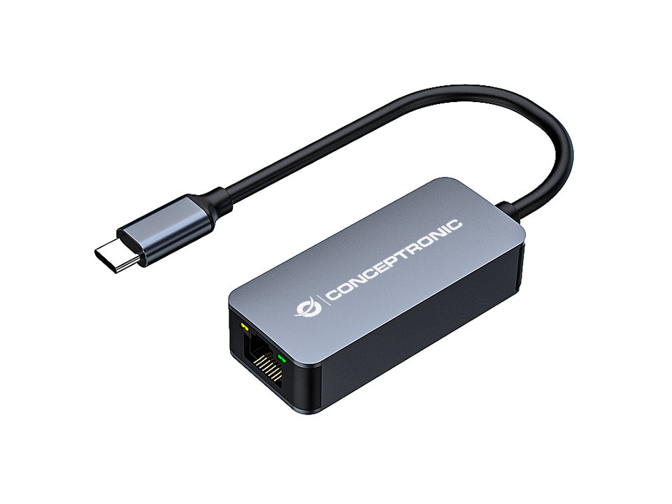 CONCEPTRONIC Adapter USB-C -> RJ45 10/100/1000/2500    0.15m