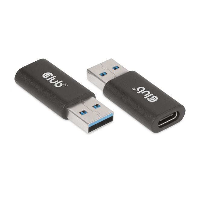 Club3D Adapter USB 3.2 Typ A <> USB 3.2 Typ C      St/Bu retail