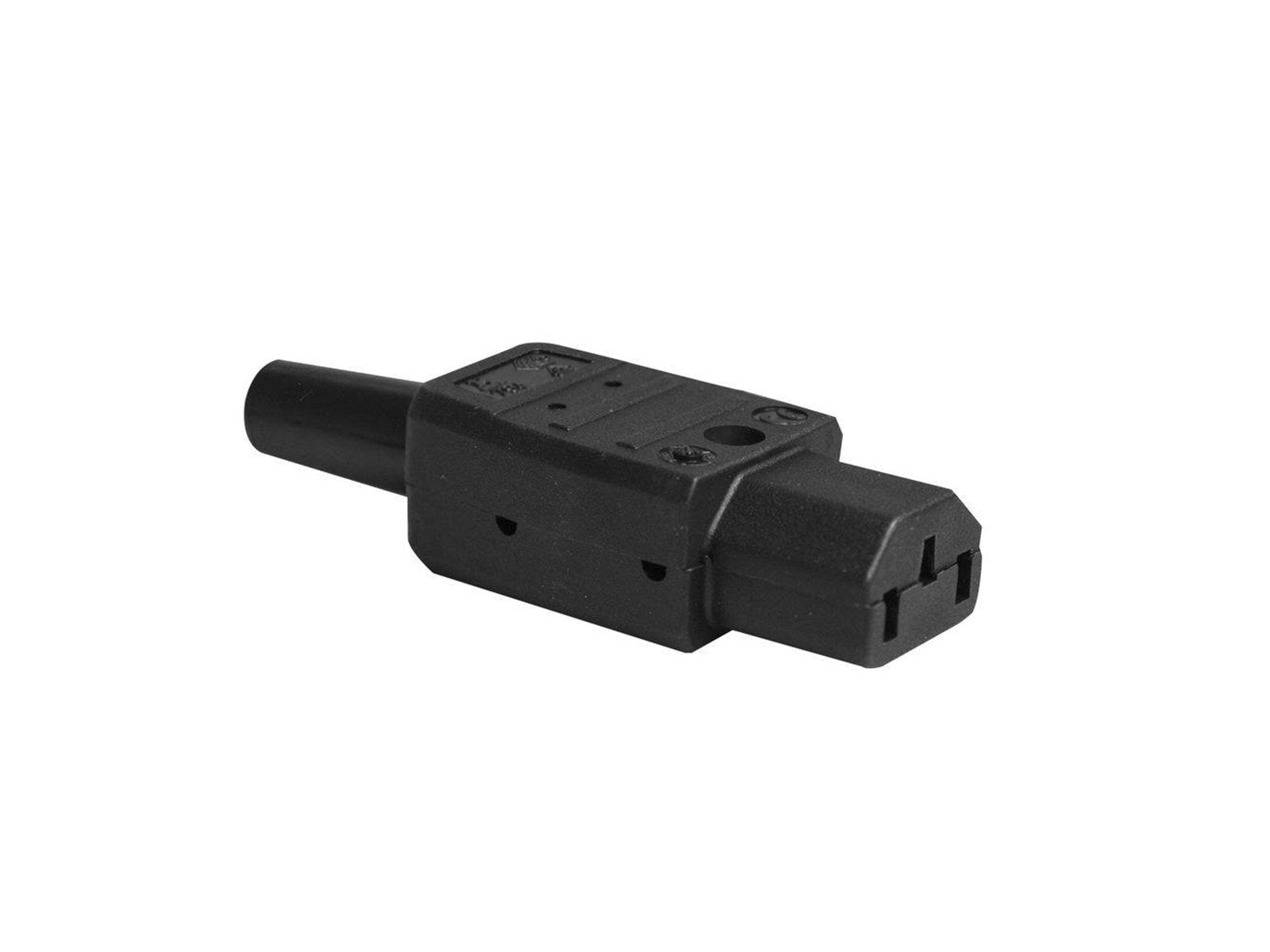 Bachmann Appliance plug c13 10a/250v black