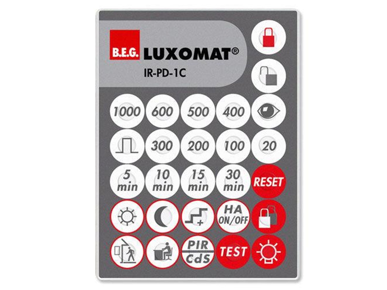 B.E.G. Remote control ir-pd-1c