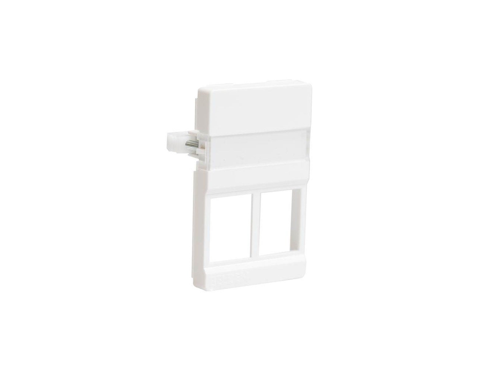 Belden Outlet 2xrj45 50x77mm white cdt design f