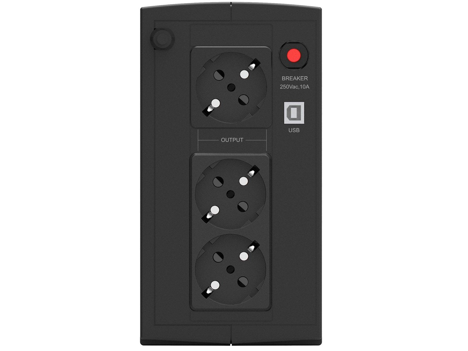 BlueWalker 10121068 - PowerWalker Basic VI SB - 1000VA/600W - Line Interactive UPS