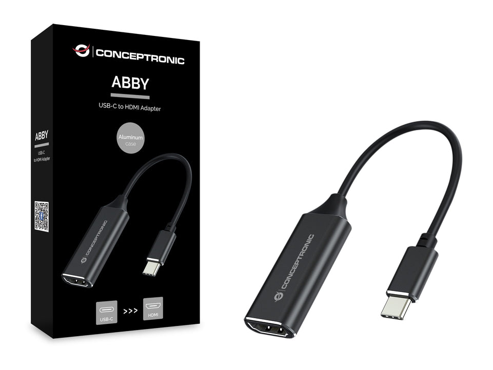 Adaptateur CONCEPTRONIC USB-C -&gt; HDMI 4K30Hz 0,15 m sw