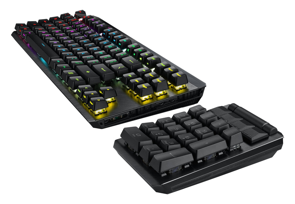 Asus Tastatur ROG Claymore II Gaming Tastatur franz. Layout