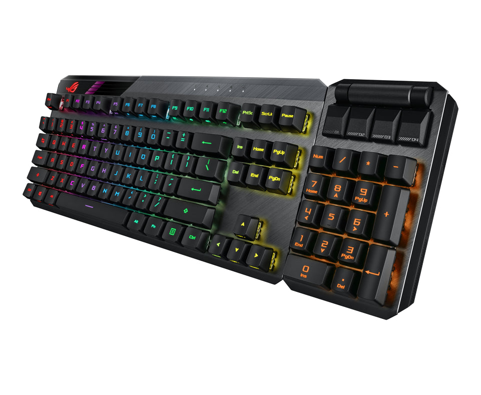 Asus Tastatur ROG Claymore II Gaming Tastatur franz. Layout