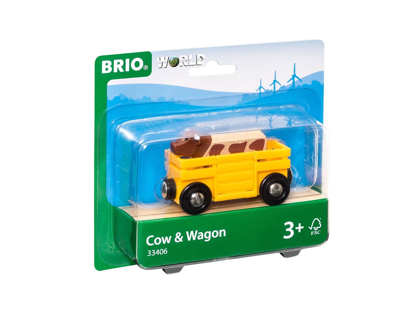 Brio Cow & Wagon