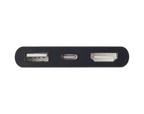 Acer Adapter 3-in-1 USB-C zu HDMI, USB-PD, USB(A) schwarz