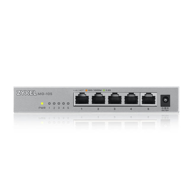 Zyxel Switch  5x Ports Desktop 2,5G MultiGig