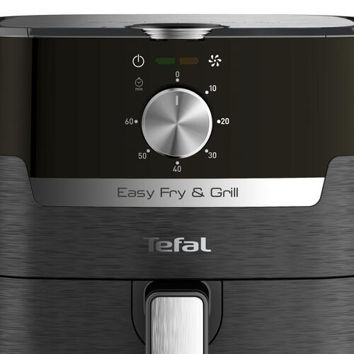 Tefal Easy Fry & Grill Classic Precision Heißluftfritteuse, 4,2L, schwarz/silber