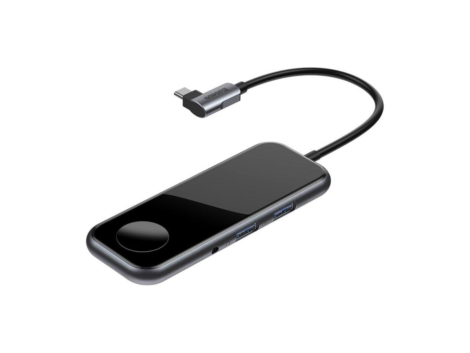 Baseus Mirror series USB-C adapter with built in charger for Apple Watch