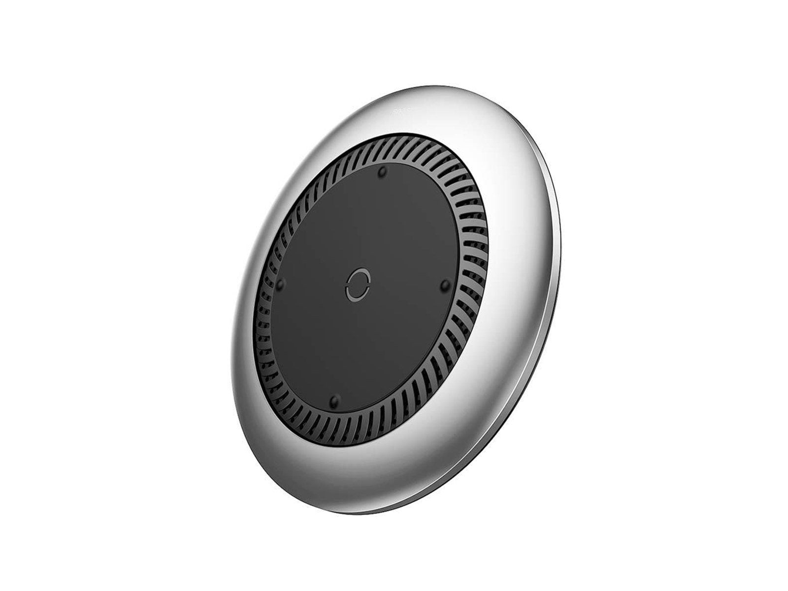 Baseus Whirlwind Wireless Quick Charger for Smartphones with QI - Silver