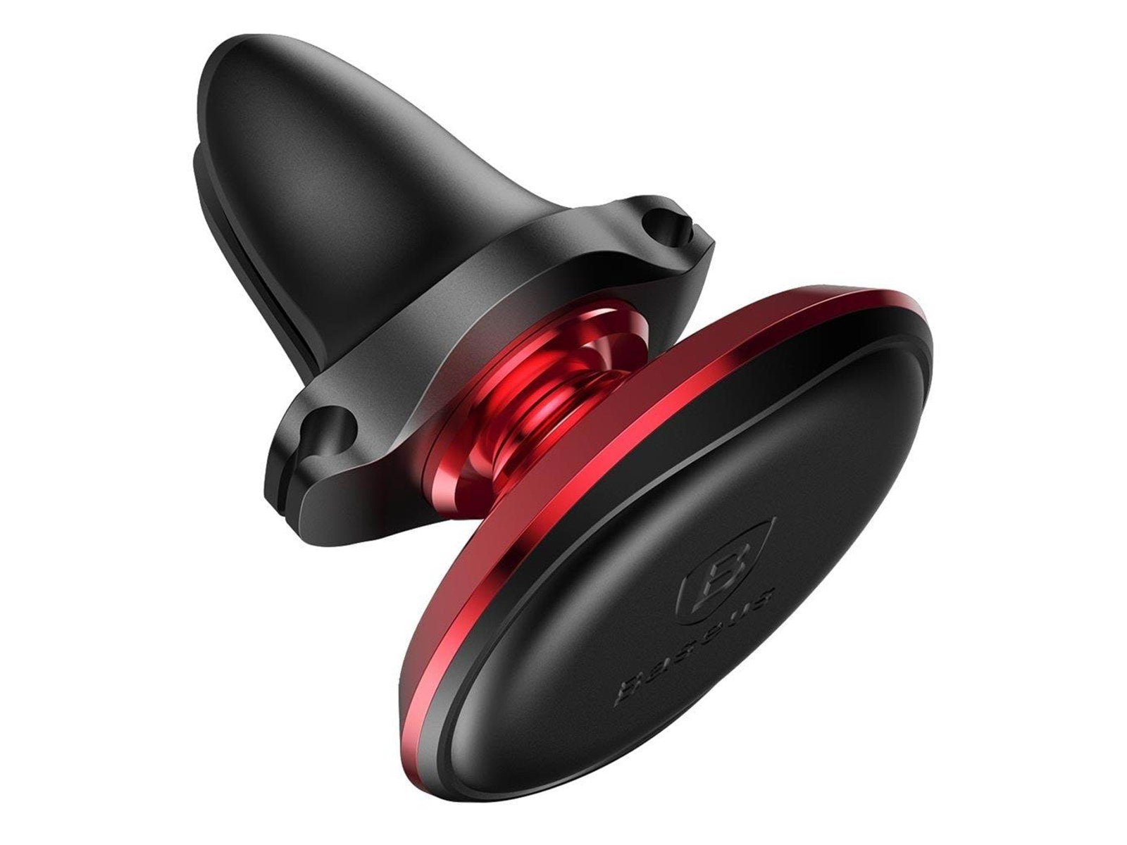 Baseus Universal Magnetic Vent Mount with Cable Clip Holder - Red