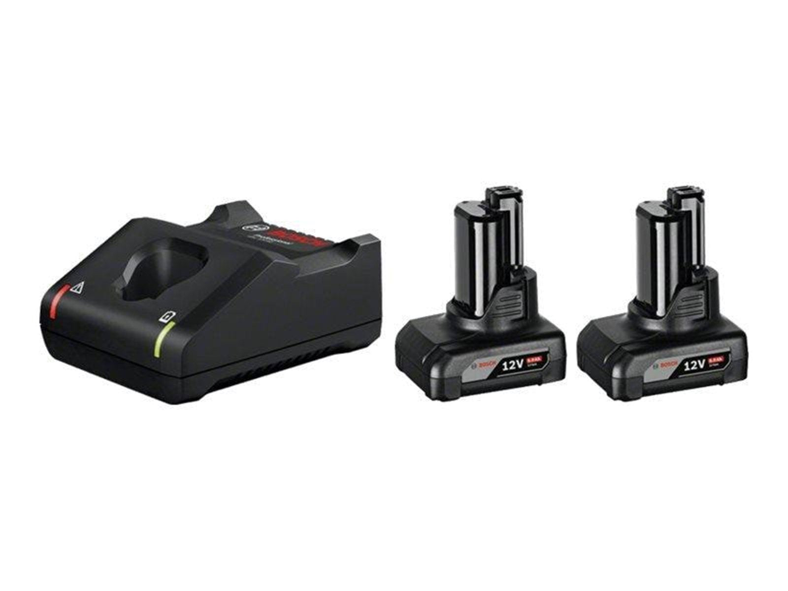 Bosch Professional Blue bosch 12v battery pack 2x6.0ah w/charger