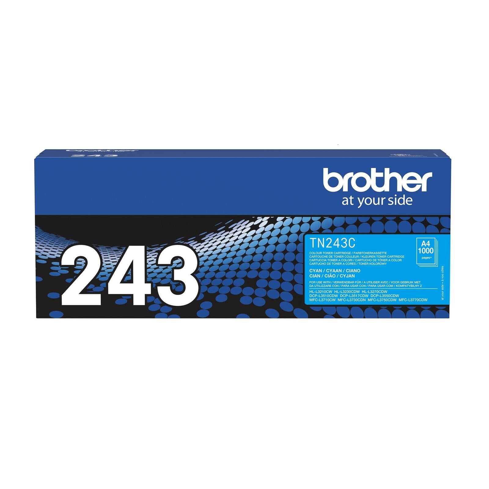 Brother Original TN-243 Toner - cyan (TN243C)