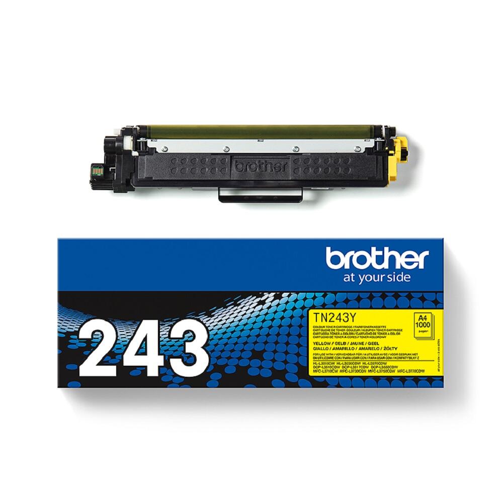 Brother Original TN-243 Toner - gelb (TN243Y)