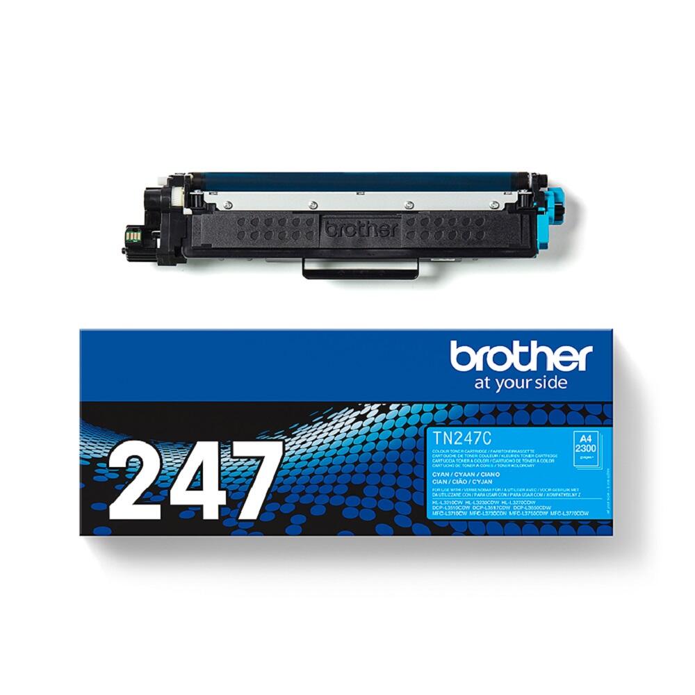 Brother Original TN-247 Jumbo Toner - cyan (TN247C)