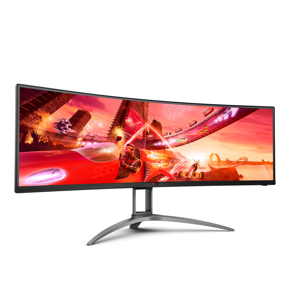 AOC 124cm  (49")  AG493QCX  32:09 2xHDMI+DP+USB Curved black