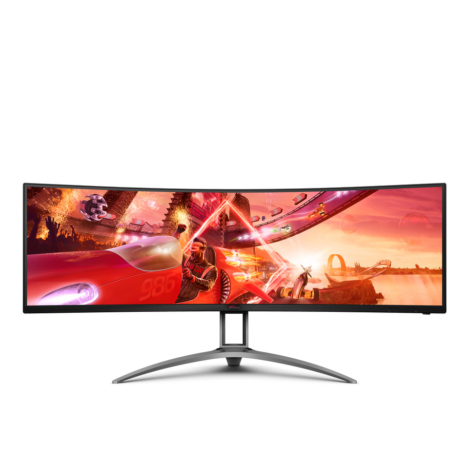 AOC 124cm  (49")  AG493QCX  32:09 2xHDMI+DP+USB Curved black