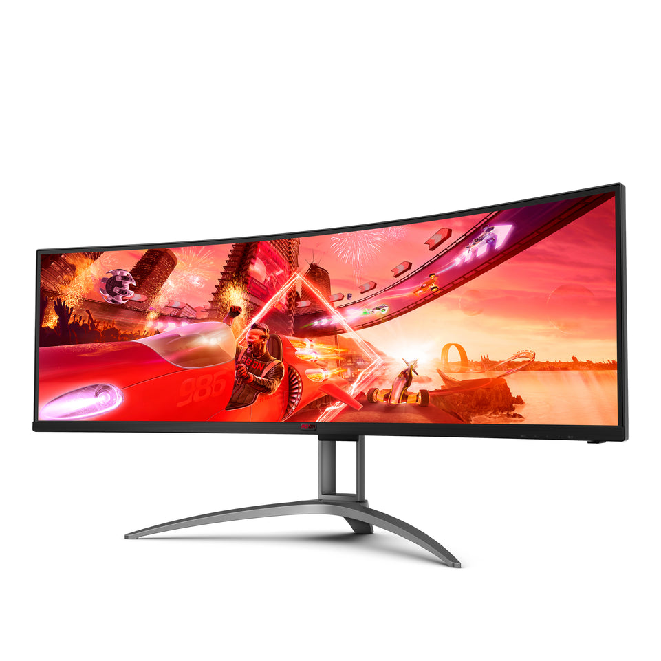 AOC 124cm  (49")  AG493QCX  32:09 2xHDMI+DP+USB Curved black