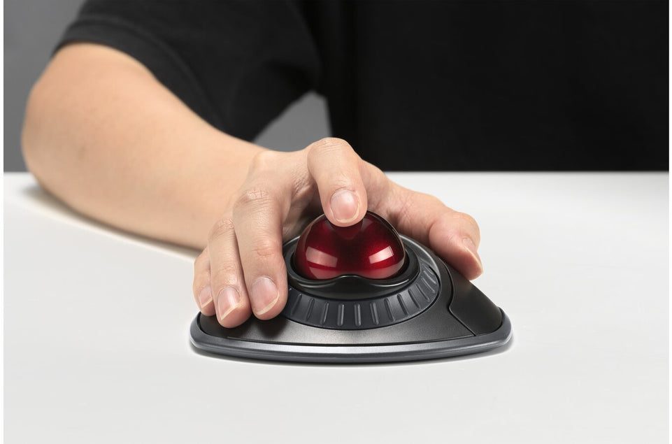 Kensington Orbit Trackball Wireless mit Scroll-Ring, schwarz