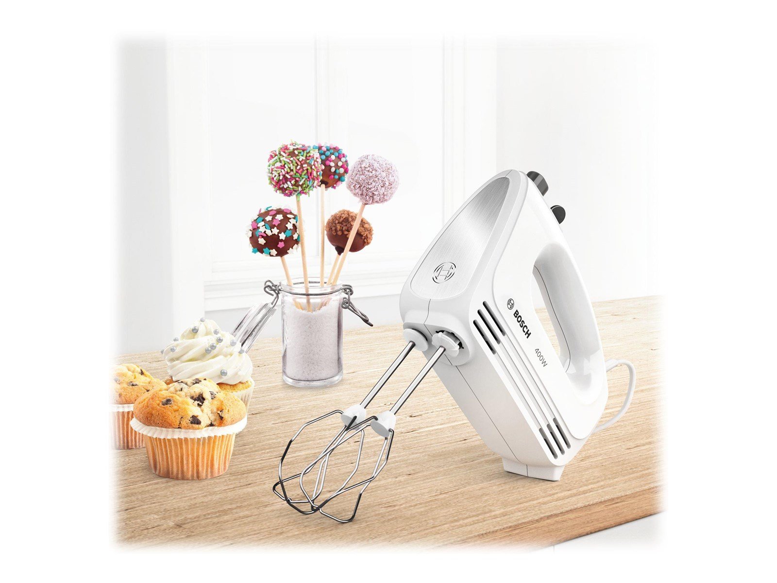 Bosch Handmixer CleverMixx MFQ24200 - 400 W