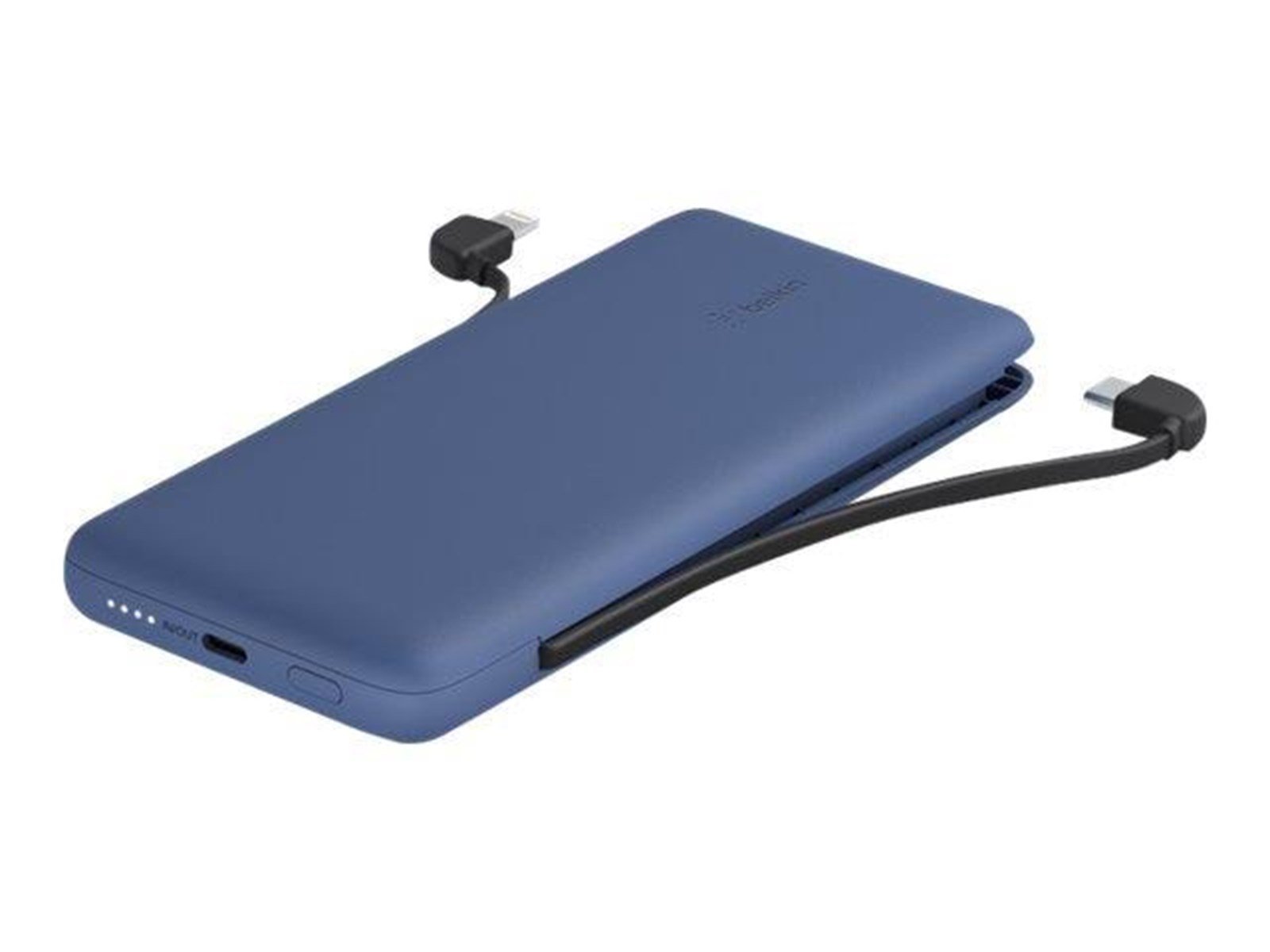 Belkin 10K PD Power Bank with Integrated Cables Powerbank (Akku) - 10000 mAh