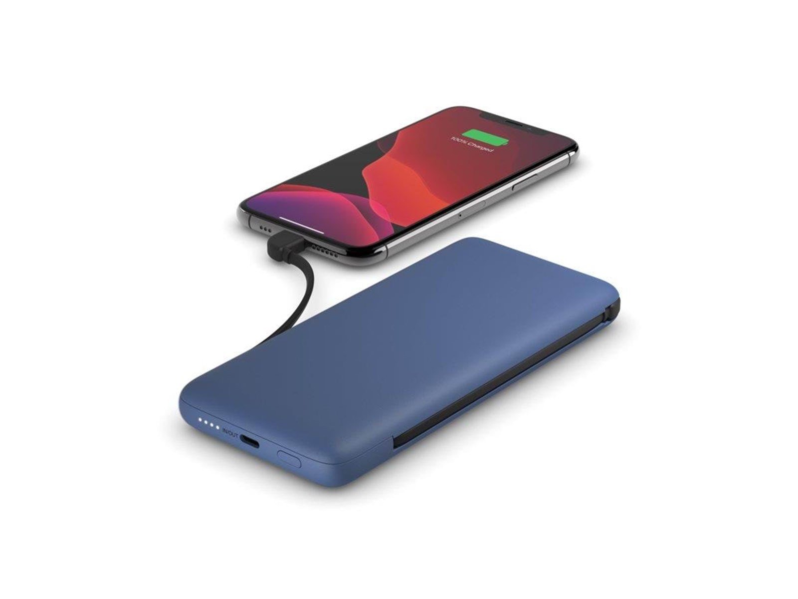 Belkin 10K PD Power Bank with Integrated Cables Powerbank (Akku) - 10000 mAh