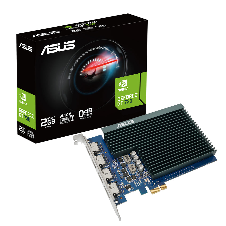 ASUS GT730-4H-SL-2GD5  4xHDMI             (2GB,HDMI,Passive