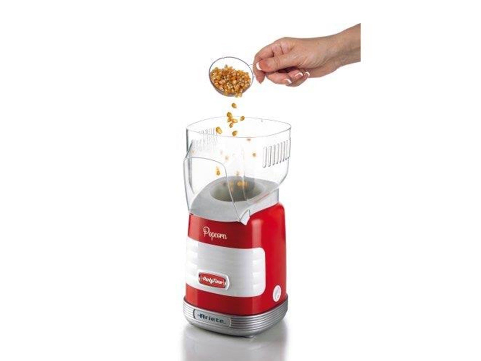 Ariete Party Time popcorn Red
