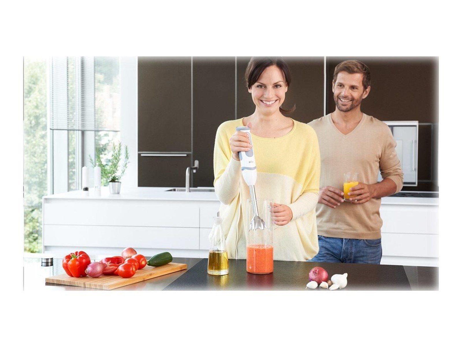 Braun Stabmixer Multiquick 5 Vario MQ 5235 WH - 1000 W