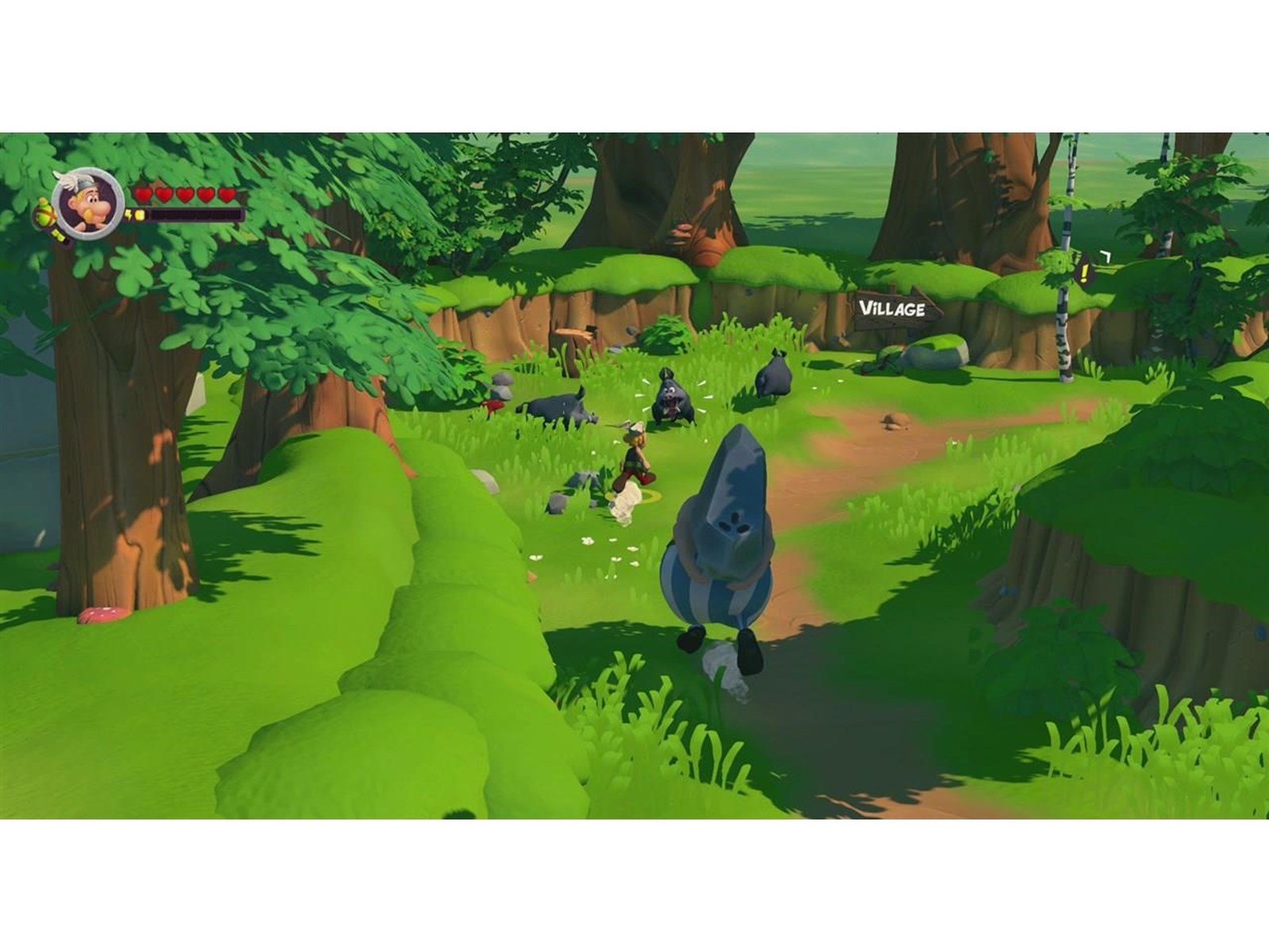 Asterix & Obelix XXL 3: The Crystal Menhir - Sony PlayStation 4 - Platformer - PEGI 7