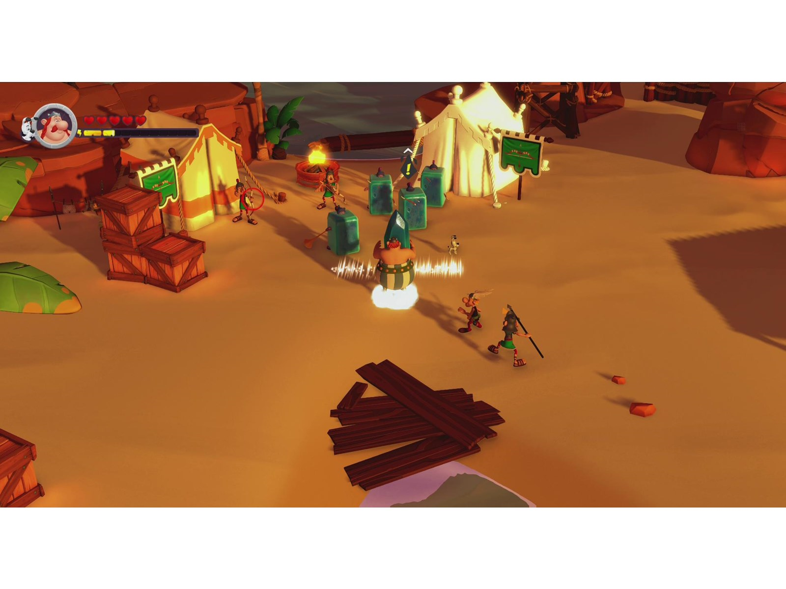 Asterix & Obelix XXL 3: The Crystal Menhir - Sony PlayStation 4 - Platformer - PEGI 7