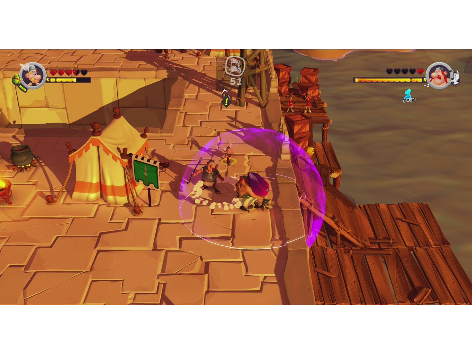 Asterix & Obelix XXL 3: The Crystal Menhir - Sony PlayStation 4 - Platformer - PEGI 7