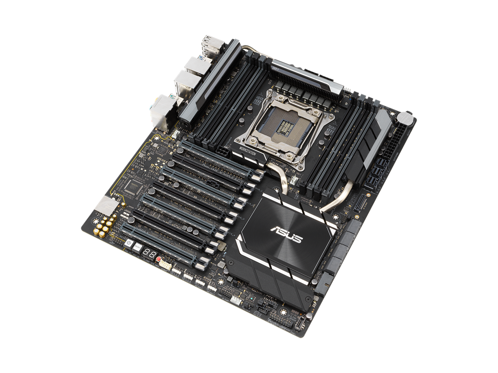 ASUS Pro WS X299 Sage II Mainboard - Intel X299 - Intel LGA2066 socket - DDR4 RAM - SSI (Server)