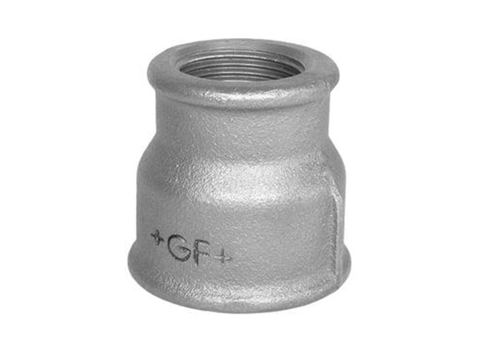 +GF+ Socket black reducing 1 1/2 x 1