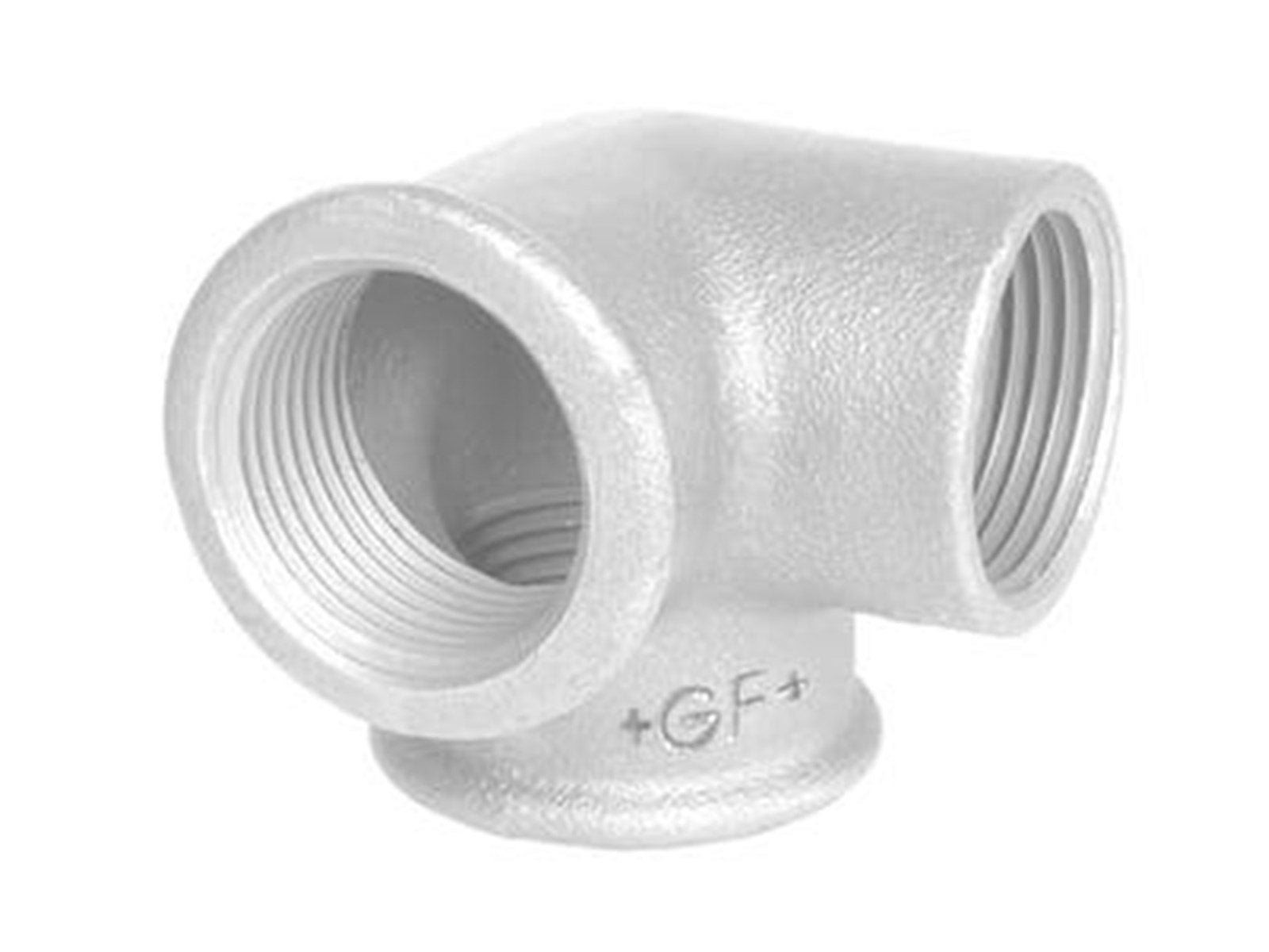 +GF+ Elbow galvanized side outlet 1