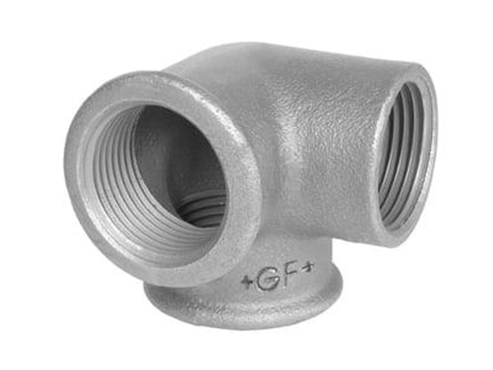 +GF+ Elbow black side outlet 1/2