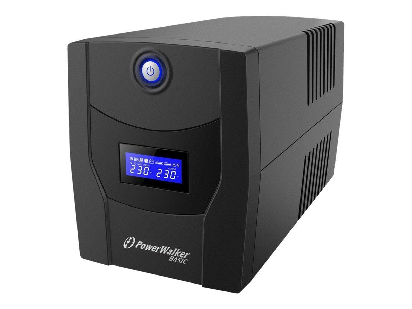 BlueWalker 10121082 - PowerWalker Basic VI STL - 1500VA/900W - Line Interactive UPS