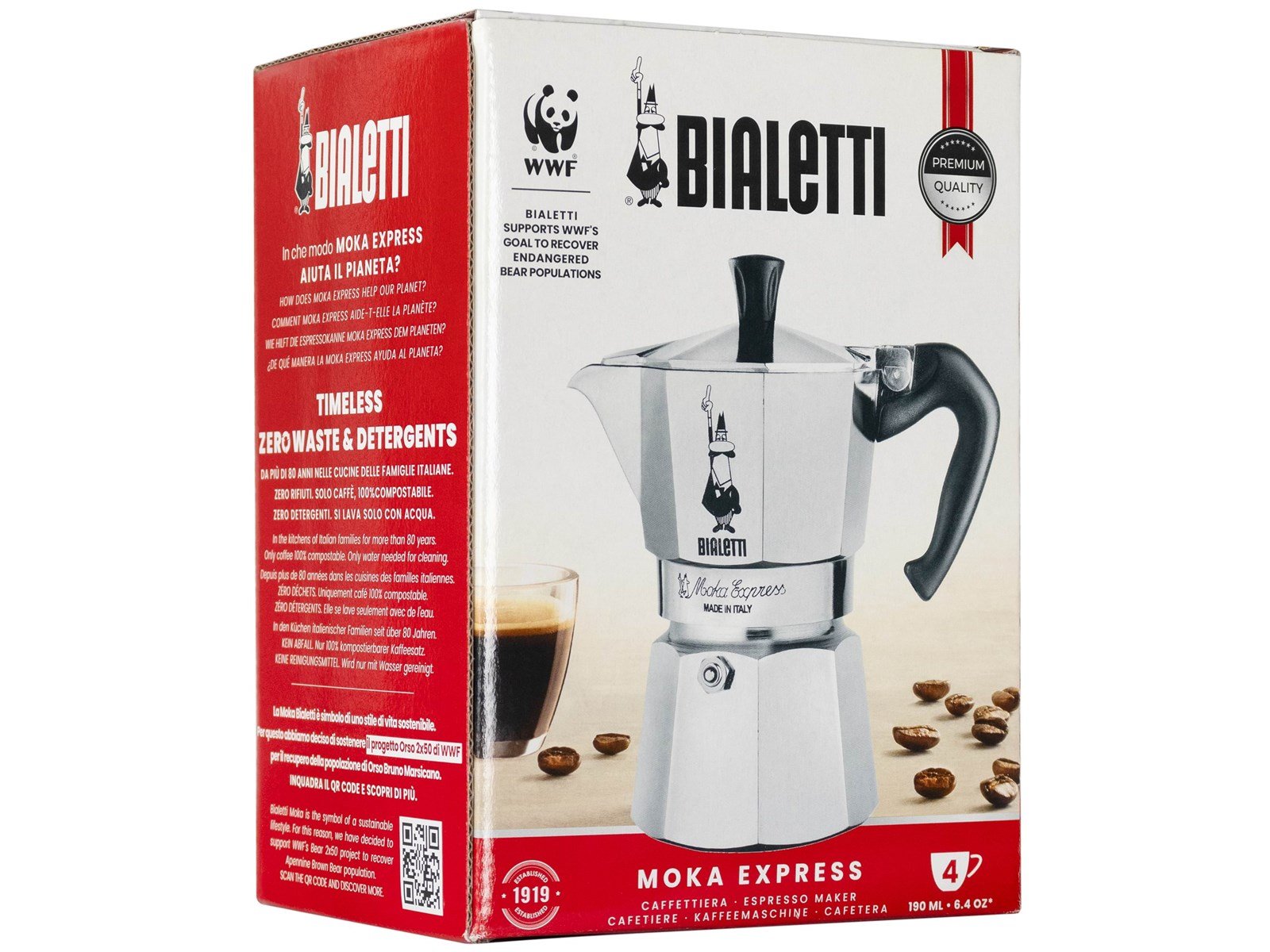 Bialetti Moka Express 4 cups