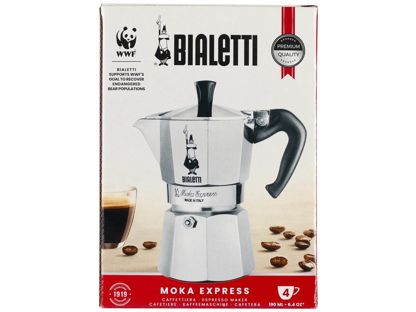 Bialetti Moka Express 4 cups