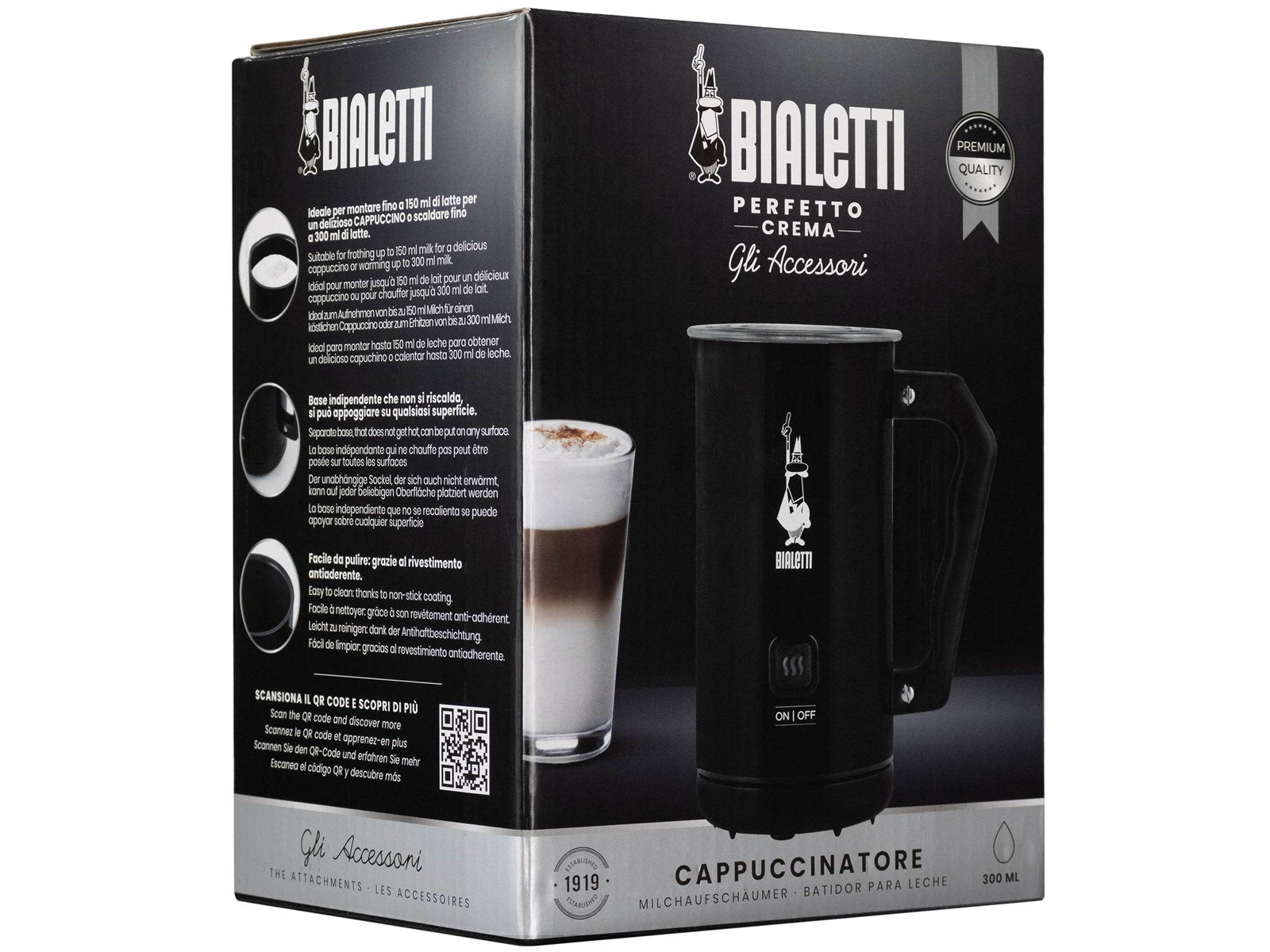 Bialetti Soft cream 150ml/300ml