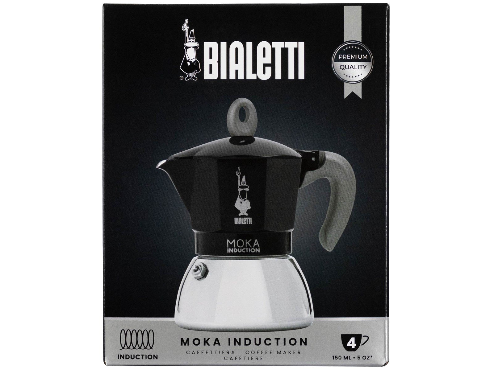 Bialetti Moka Induction 2.0 - 4 cups