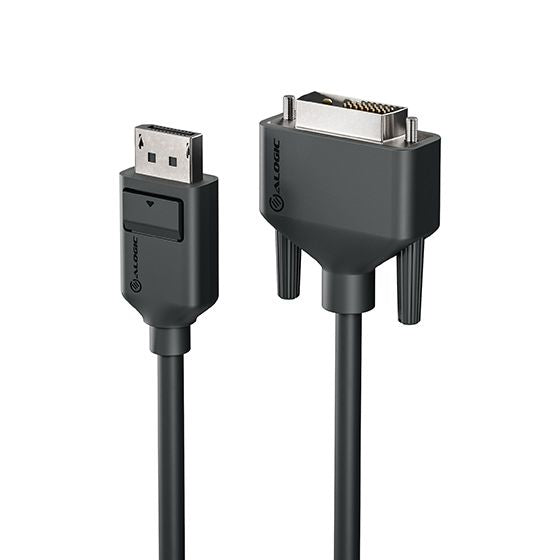 Alogic DisplayPort Kabel DPort -> DVI-D M/M 3m       schwarz