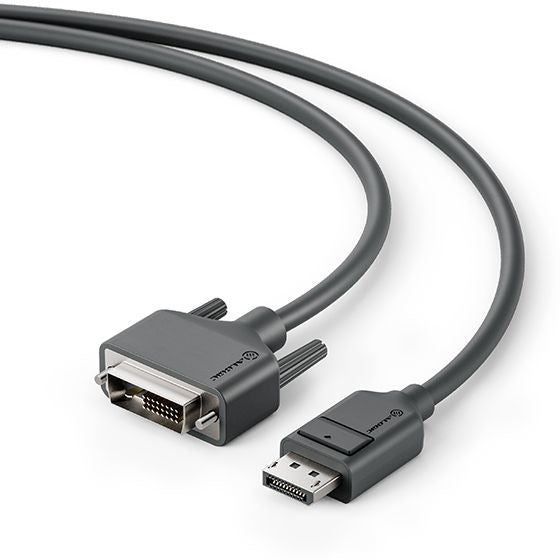 Alogic DisplayPort Kabel DPort -> DVI-D M/M 1m       schwarz