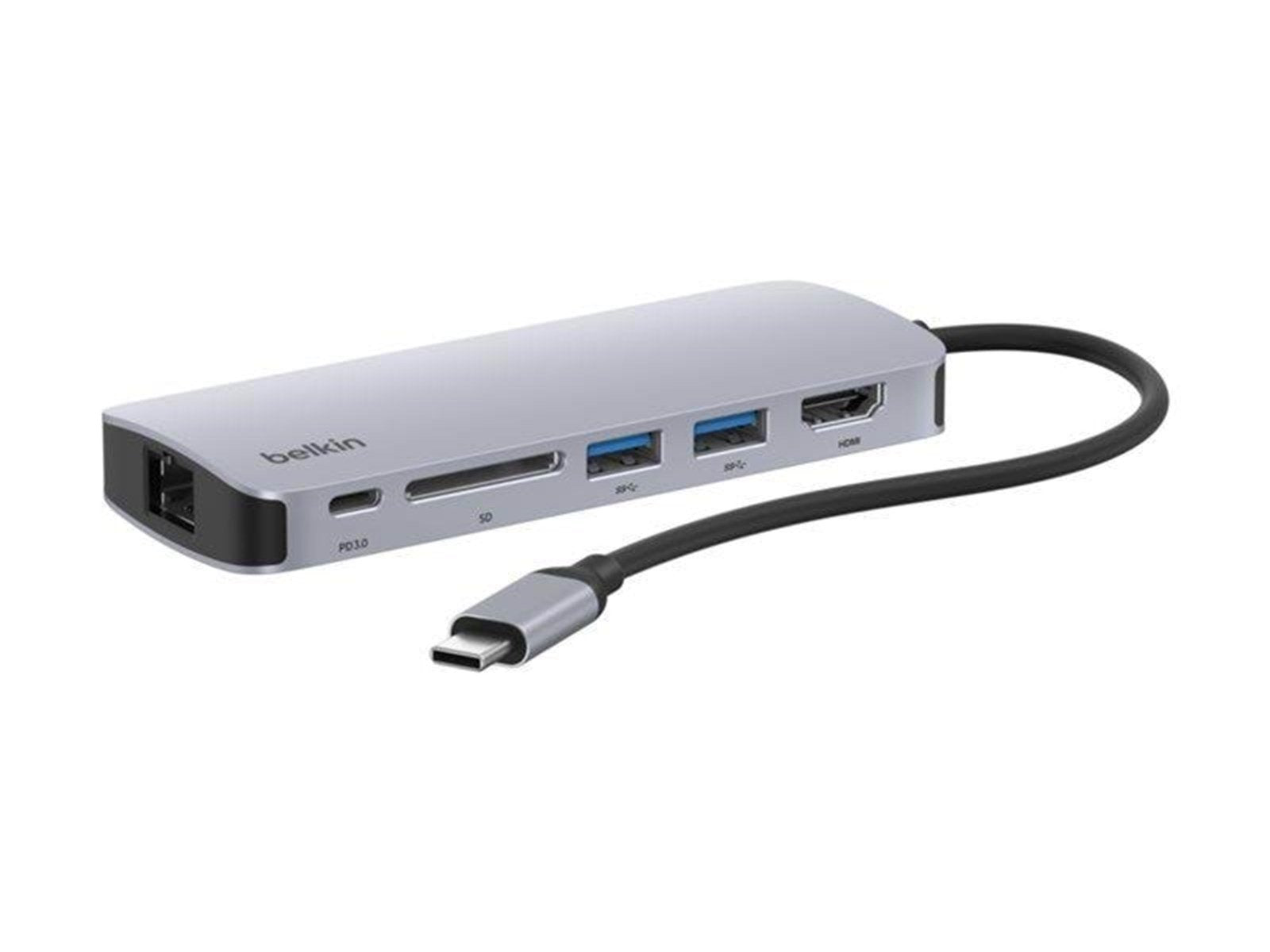 Belkin CONNECT USB-C 6-in-1 Multiport Adapter